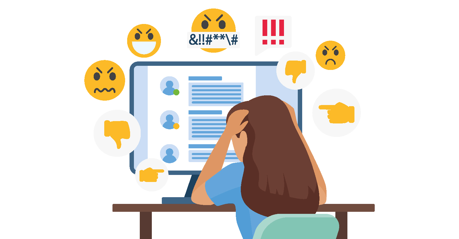 Imagen relacionada a ciberacoso